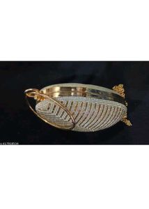 Golden Clutch With Chain