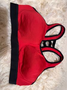 Red Sports Bra - Size Medium