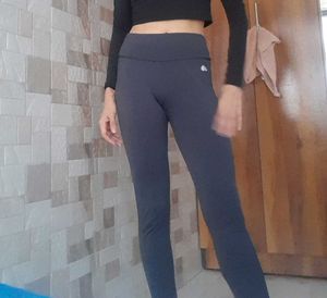 Small Size Clovia Gym Tights Grey Colour