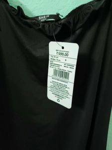 Elegant Black Night Dress