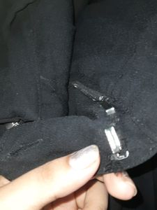 Black Straight Pants