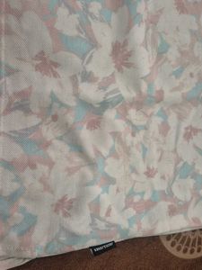 New Floral Print Polo T-Shirt