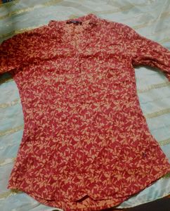 Floral Print Tunic Top