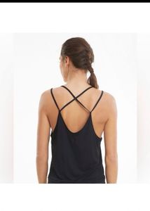 Puma Black Studio GrapheneStrappy TankYoga Top