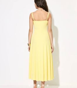 Yellow Maxi Sundress M size