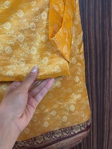 Yellow Saree