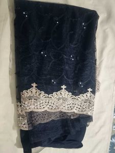 Elegant Black Saree