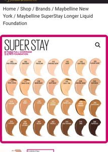 Maybelline Superstay Foundation