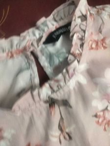 Floral Ruffle Blouse