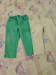 Two Pairs of Toddler Pants