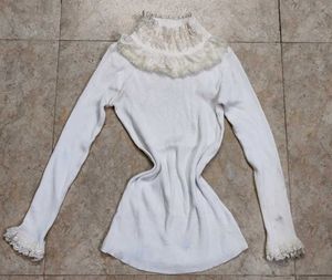Vintage Laced Turtle Neck