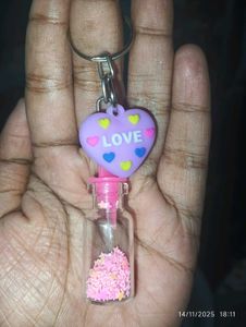 Cute Heart Keychain