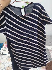 Striped Tunic Top