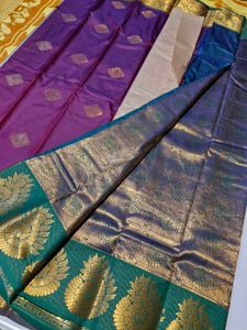 Elegant Purple Saree