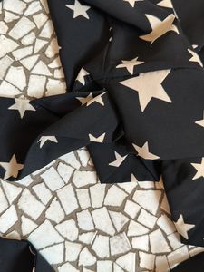 A Starry Wrap Crop Top