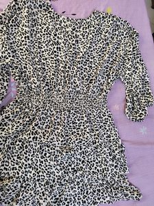 Zudio,Animal Print Dress ,Bust Size :38