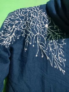 Designer Stretchable Semi Winter Top