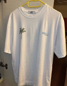 H&M Oversized Graphic Tee (S)