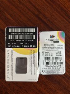 Aqua Color Premium Lens_ mystery hazel