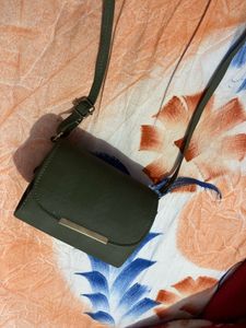 Olive Green Hand Bag