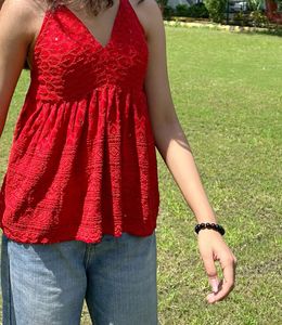 Y2K Desi Top