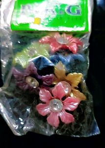 Vintage Flower Hair Clips