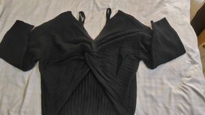 Twist Front Long Sleeve Top
