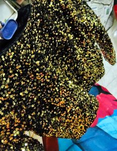 Sequin Disco Party Top/Jacket