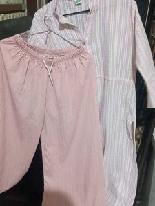 Pink Kurti Set