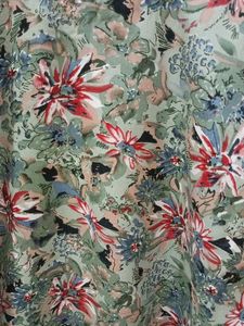 Floral Print Multicolour Kurti