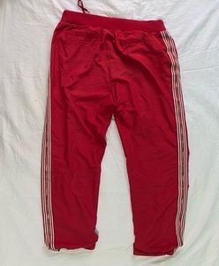 Red K-Swiss Track Pants