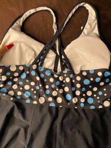 padded swim dress