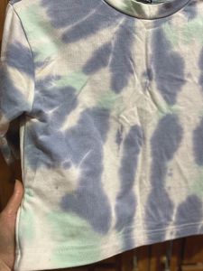 Pastel Tie Dye Crop Top
