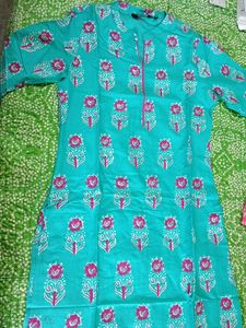 Elegant Black Printed Kurta