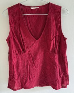 Cotton Red Top