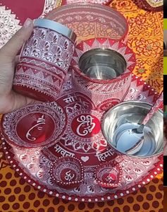 Karwa Chauth Pooja Thali