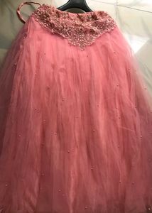 Beautiful Embroidery Work Flare Lengha🩷
