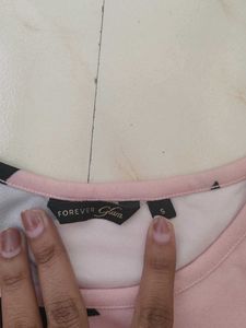 Pink Star Print Bodycon Dress