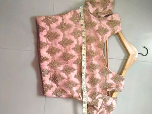 PEACH &amp; SEA GREEN COLOUR CHOLI FOR WOMEN