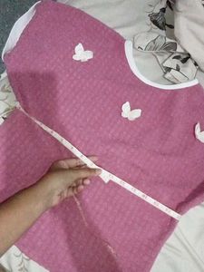 Women Extended Sleeves Butterfly Top
