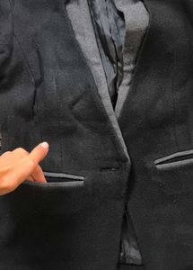 Women Black Overcoat