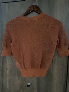 Zara Rust Colour Top