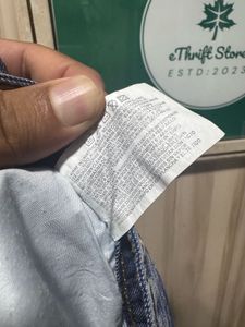 Emporio Armani Blue Straight Fit Jeans