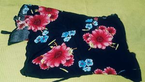 Floral Print Skirt