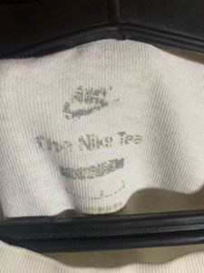 Nike White T-Shirt - Classic Logo