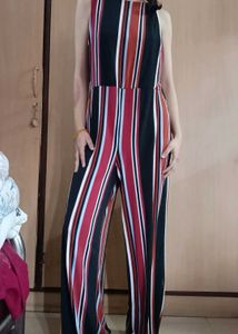 Striped Sleeveless jumpsuit 🦓