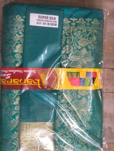 Banaras Brand New Any One Saree 350