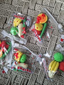 Cute Fruit & Veggie Erasers!