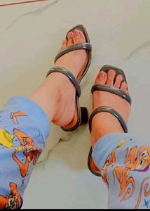 Brand New Nude Grey Heels