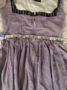 Beautiful Gingham Trendy Korean Dress